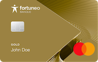 Carte Gold CB Mastercard fortuneo