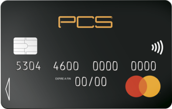 Carte PCS black