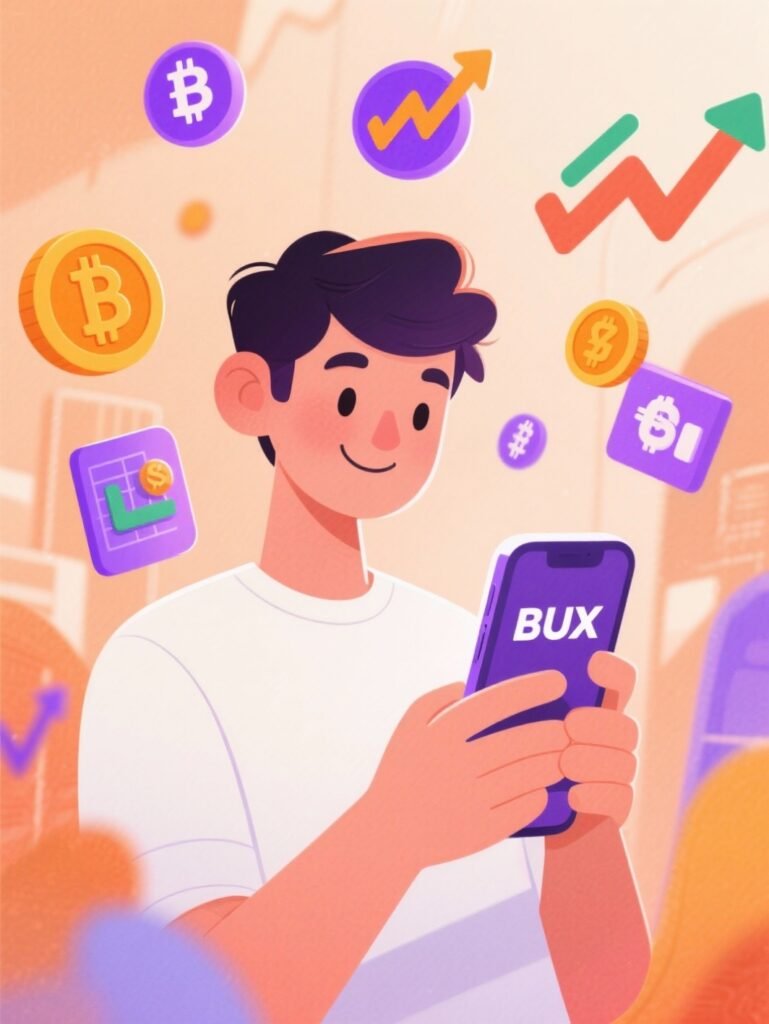 illustration courtier bux