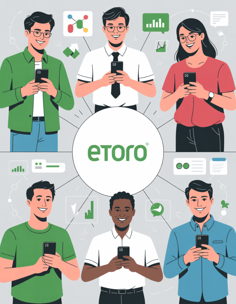 illustration courtier etoro