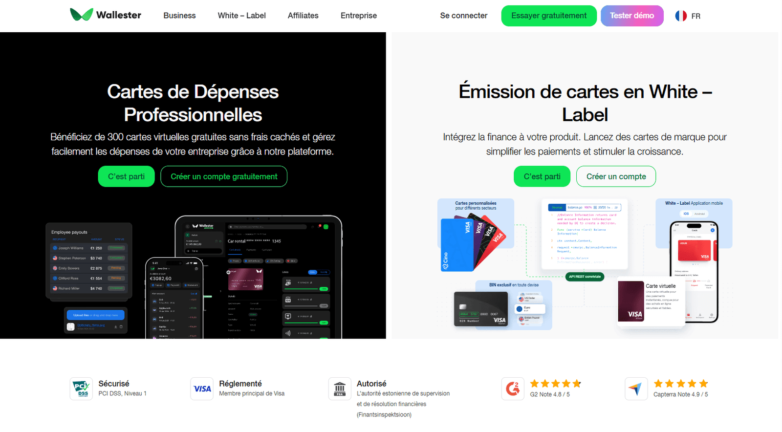 Wallester carte gratuit