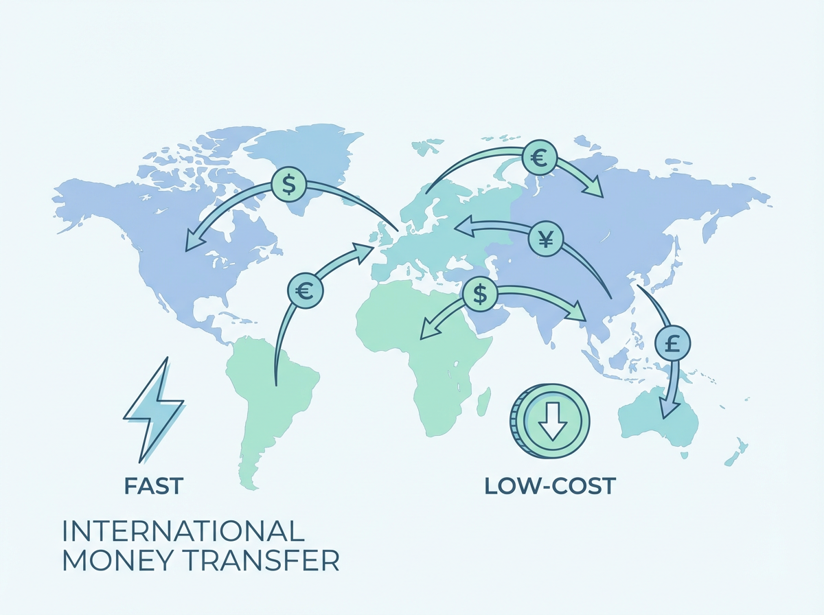 Les transferts d'argent internationaux